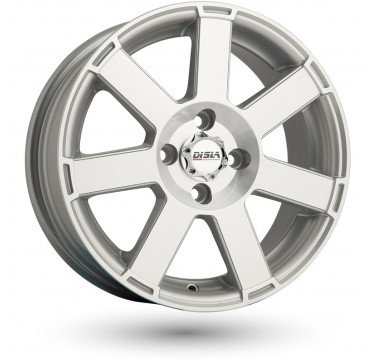 Disla Hornet W7 R16 PCD5x114.3 ET38 DIA67.1 Silber Diamond